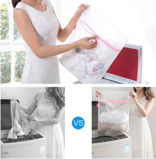 Alt view image 3 of 7 - GOGOODA Mesh Laundry Bags for Delicates Durable Protective Wash Bags | Travel Storage Bags for Intimates Lingerie, 7PCS (1XXL, 1XL,1L,1M,1S,2 bra bags)