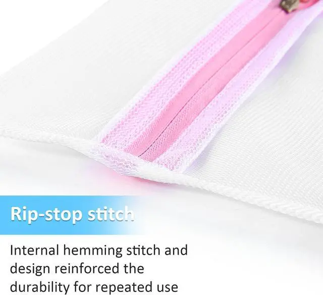 Alt view image 5 of 7 - GOGOODA Mesh Laundry Bags for Delicates Durable Protective Wash Bags | Travel Storage Bags for Intimates Lingerie, 7PCS (1XXL, 1XL,1L,1M,1S,2 bra bags)