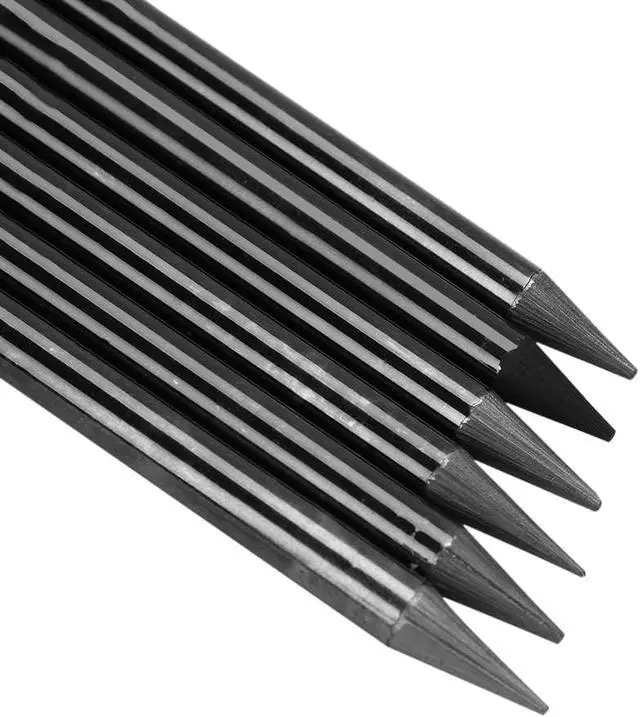 Alt view image 3 of 5 - PENINSULA LOVE 6Pcs Woodless Graphite Pencils HB 2B 4B 6B 8B EE Artist Professional Drawing Pencil Set for Sketching Shading Writing for Adult Artist Hobbyist Beginner