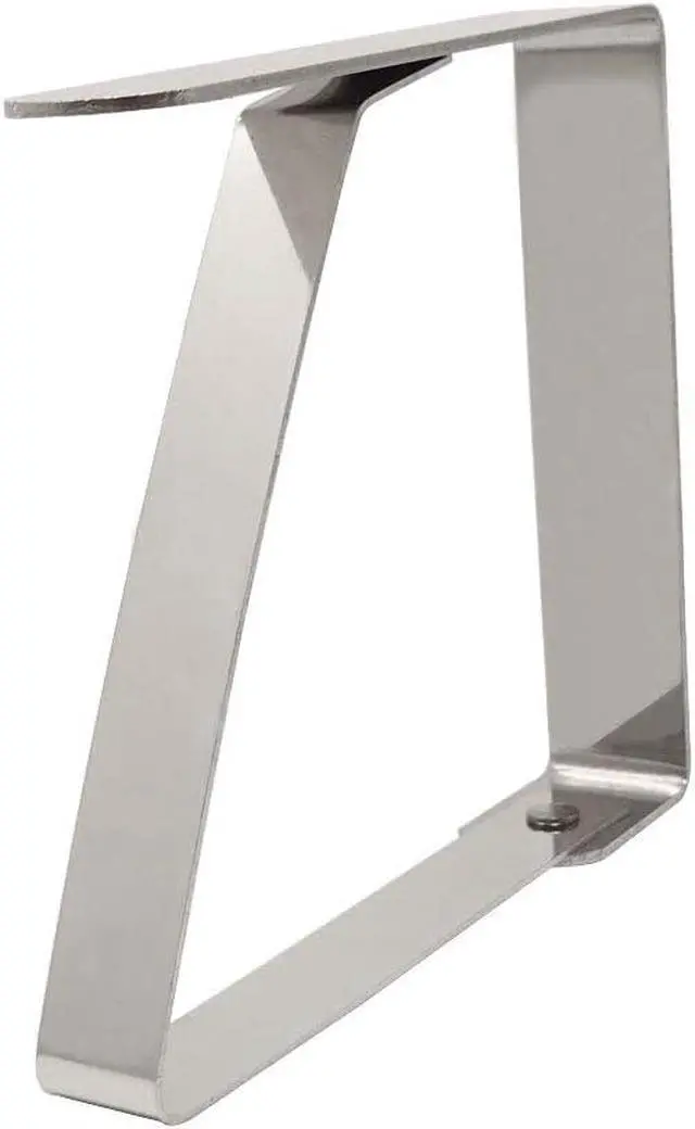 Alt view image 4 of 7 - Honbay 6PCS Stainless Steel Large Strong Cloth Clip,Tablecloth Clamp Holder, Table Cover Clamps,Table Cloth Holders, Table Cloth Clips Holders for Outdoor and Indoor(Up to 2")