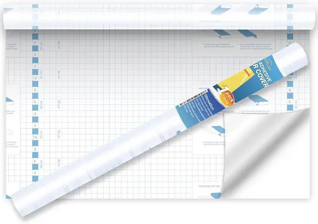 Main image of Yeplan Clear Contact Paper Roll, 17.5 in x 5 ft, Self Adhesive Book Cover | Waterproof & Moldproof, Clear Protector for Crafts, Paperbacks, Textbooks, Hardcover Books, Menus & Documents, Easy to Cut