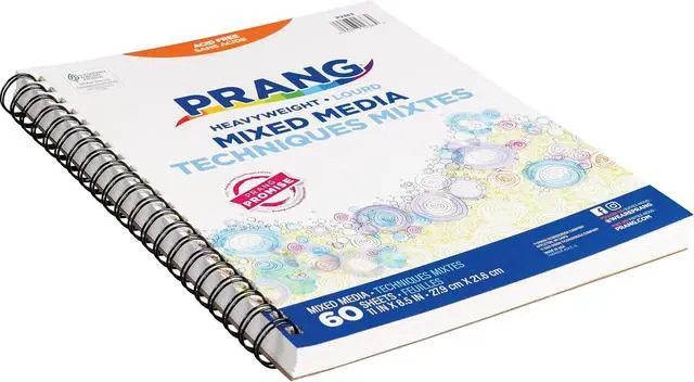 Alt view image 2 of 5 - Prang (Formerly Art Street) Mixed Media Journal | Heavyweight, 8.5" x 11", 60 Sheets