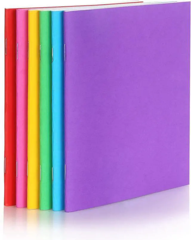 Alt view image 2 of 7 - Tamaki 6 Pack Colorful Blank Books for kids Write, Drawing, 4.25'' x 5.5'' | Cute Sketchbook for Kid, Notebook Without Lines