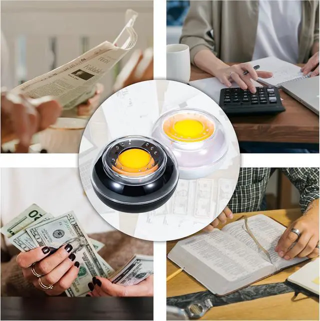 Alt view image 6 of 6 - MyLifeUNIT Fingertip Moisteners for Paper, Counting Cash, Set of 2 Pieces