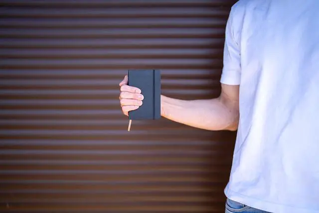 Alt view image 2 of 6 - Moleskine Art Sketch Pad, Soft Cover, Pocket (3.5" x 5.5") Plain/Blank, Black, 48 Pages | Pocket 3.5" x 5.5" 48-page sketch pad with 120 gsm paper, detachable pages, and soft cover for drawing.