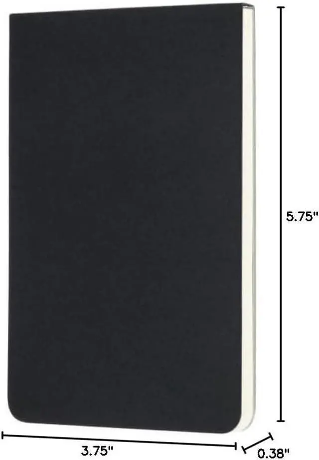 Alt view image 6 of 6 - Moleskine Art Sketch Pad, Soft Cover, Pocket (3.5" x 5.5") Plain/Blank, Black, 48 Pages | Pocket 3.5" x 5.5" 48-page sketch pad with 120 gsm paper, detachable pages, and soft cover for drawing.