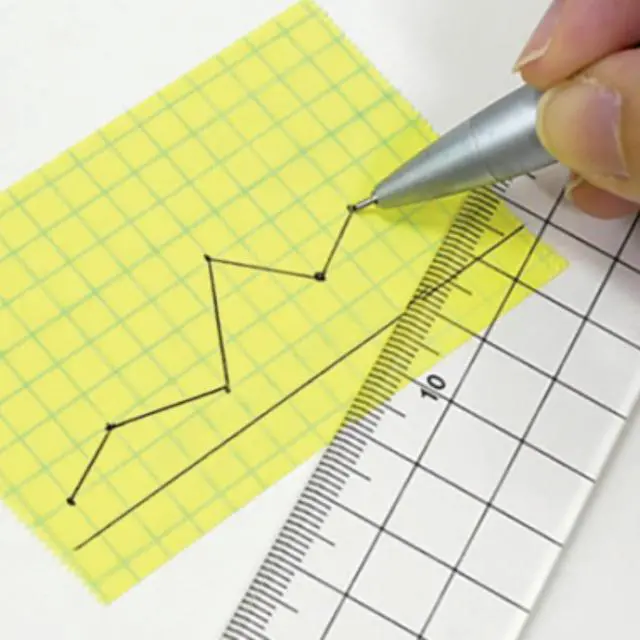 Alt view image 4 of 4 - Yamato NRK-50H-LH Sticky Notes, Roll Tape, Square Type, Notebook, 2.0 inches (50 mm) Wide, Refill