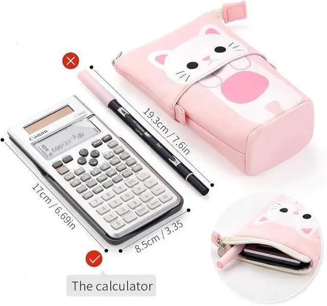 Alt view image 4 of 7 - EASTHILL Big Capacity Pencil Pen Case Pouch Box Organizer Large Storage for Bullet Journal