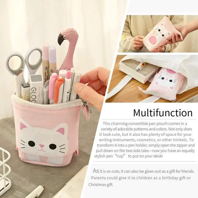 Alt view image 5 of 7 - EASTHILL Big Capacity Pencil Pen Case Pouch Box Organizer Large Storage for Bullet Journal