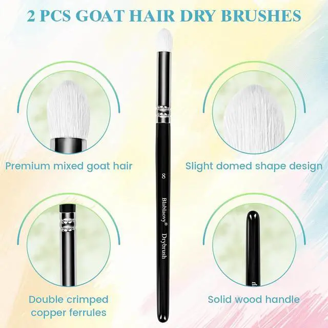 Alt view image 6 of 7 - 12pcs Miniature Paint Brushes Drybrush Set with Triangular Handles | Detail Paint Brushes for Acrylics, Watercolor, Figurines Model, Face Painting, Piant by Number Kit for Adults