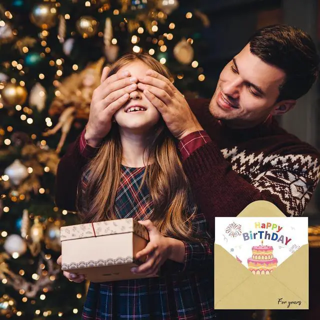 Alt view image 5 of 7 - 50 Packs Gift Card Envelopes with Blank Cards (Brown) | 4x2.75 Mini Envelopes Business card envelope Small Envelope