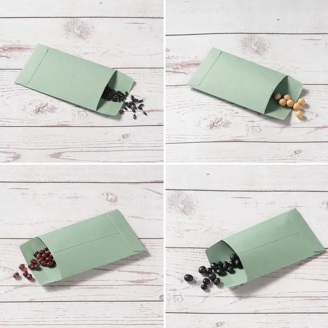 Alt view image 6 of 7 - 100 Pieces Sage Green Small Coin Envelopes Self-Adhesive for Garden, Office or Wedding, 2.25x3.5 inches | Self-Adhesive, For Seed, For Garden, Office or Wedding