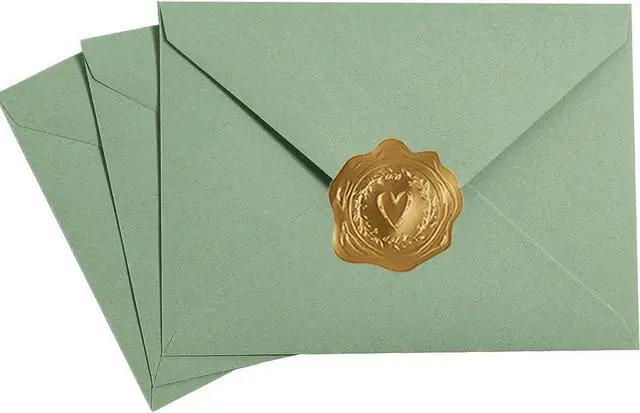 Main image of 50 Pieces Sage Green A6 Envelopes for 4x6 Cards, 6 1/2 x 4 3/4 Inches | For 4 x 6 Greeting Cards, Wedding Invitation Cards, Birthday Party Invitations