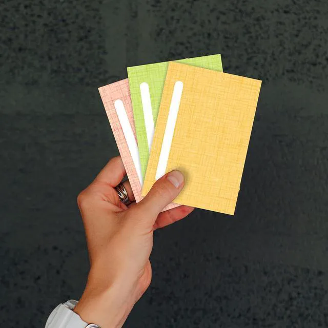 Alt view image 5 of 7 - PARTH IMPEX 60 Pack Mini Gift Card & Business Card Envelopes | 4 x 2.7 in envelopes in 12 pastel colors for notes, cash, favors, invitations and DIY crafts