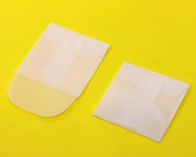 Alt view image 5 of 5 - ONLYKXY 60pcs White Translucent Paper Envelope Bag Mini Butter Paper Pouches Clear Glassine Gift Small Bag for Jewelry Ring Tag Photo Necklace Stud Earrings Accessories (4x4cm/1.57x1.57inch)