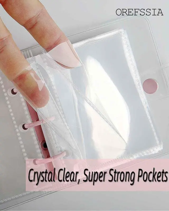 Alt view image 4 of 7 - Mini Money Saving Binder, Save $1000 Envelopes Money Saving Challenge Book, Portable (Pink, 1)