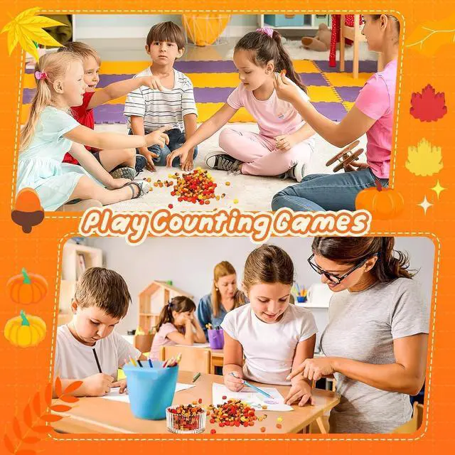 Alt view image 6 of 6 - JUNEBRUSHS 150Pcs Fall Mini Erasers, Cute Thanksgiving Erasers Bulk | Mini Erasers for Maple Leaf, Novelty Pencil Erasers Stationery for Classroom Prizes, Homework Rewards, Gifts Party Favors
