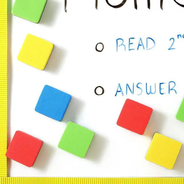 Alt view image 2 of 7 - Juvale 24-Pack Square Magnetic Mini Dry Erase Erasers - 2 x 0.8 in & 4 Colors - Magnetic Whiteboard Erasers - School Supplies & Classroom Must Haves