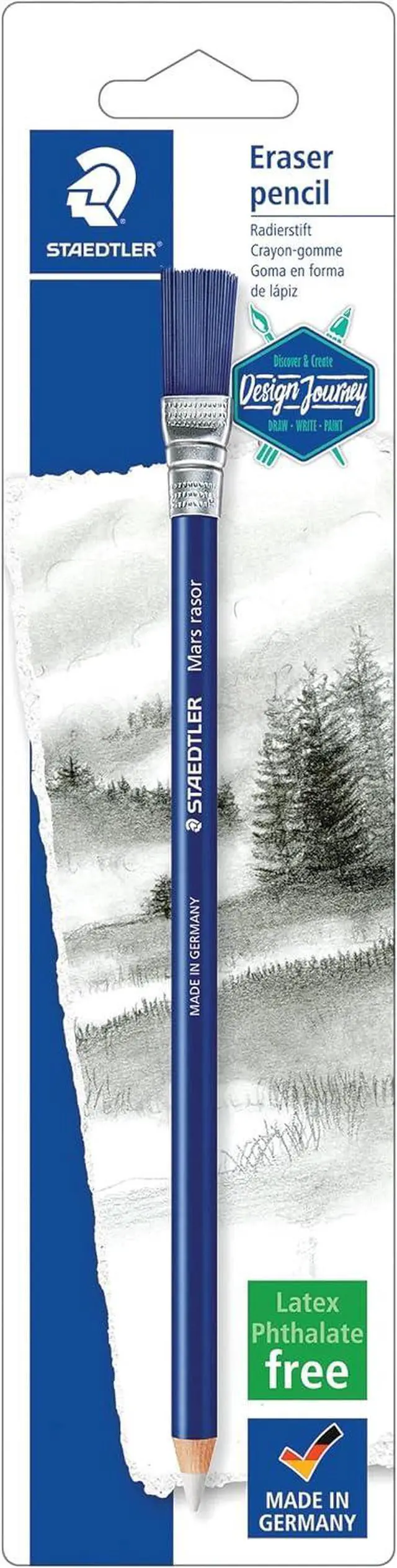 Main image of STAEDTLER Mars Rasor Eraser Pencil with Brush for Fine Detail Corrections