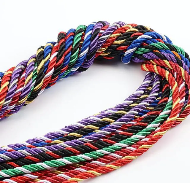 Alt view image 6 of 7 - Graduation Honor Cord 68" Grad Braided Honor Cords with Tassel Honor Rope Grad Cords for Graduation Students Bachelor Master Doctoral Gown Grad Decor (Purple and Gold)