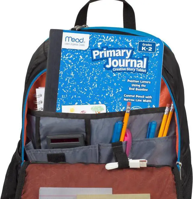 Alt view image 4 of 5 - Mead Primary Journal Creative Story Tablet Composition Notebook, 7.5" x 9.75", Grades K-2, 100 Sheets, Blue (09554)