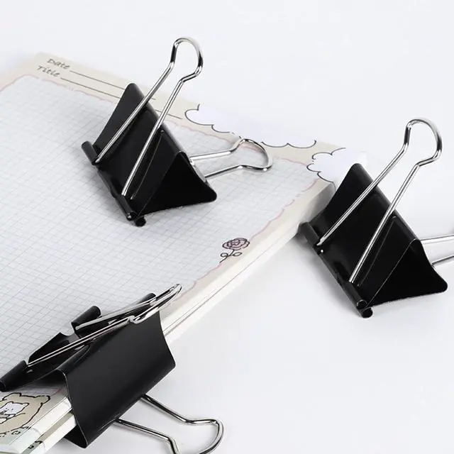 Alt view image 4 of 6 - 12 Pack Extra Large Binder Clips 2 inch Big Paper Clips for Office Home School