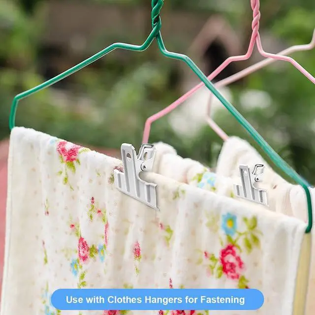 Alt view image 5 of 7 - Coideal White Bull Clips Thickened - 10 Pack 3 Inch Long Large Metal Binder Paper Clips Clamps for Food Bags, Office & Home Kitchen (77 mm)