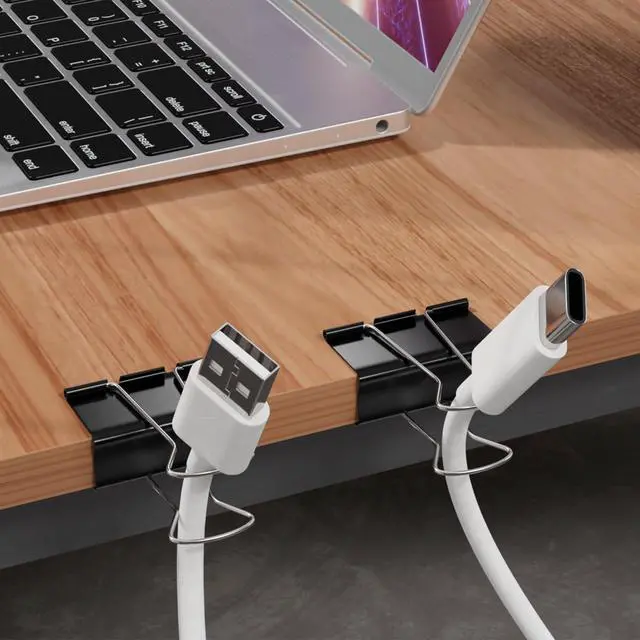 Alt view image 5 of 7 - CableGeeker Medium Binder Clips, 1.25 Inch, 48-Pack, Black | Strong grip, rust-resistant metal, smooth edges, holds up to 150 sheets, for documents, cables, food bags, and photos