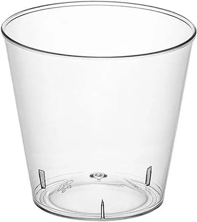Main image of Party Essentials 50 Count Hard Plastic Shot Glasses, 1-Ounce, Clear