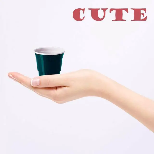 Alt view image 2 of 7 - 100ct 2oz. Mini black Shot Cups, Disposable and Small Size Perfect for Party, Tastings, Sample and More