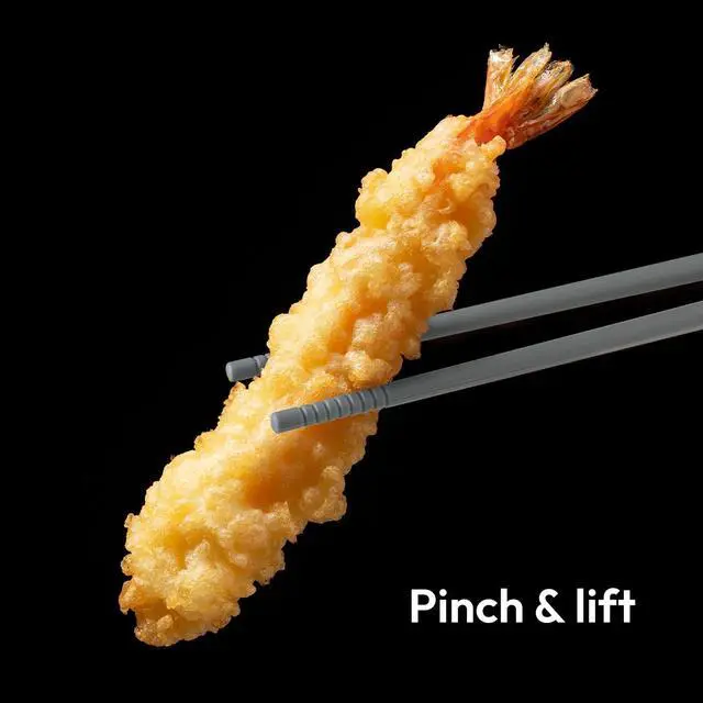 Alt view image 6 of 7 - Carrotez Silicone Cooking Chopsticks, 1 pair - Modern Grey | 12 Inches Long, Reusable, Heat Resistant, Non-Scratch, Gentle on Cookware