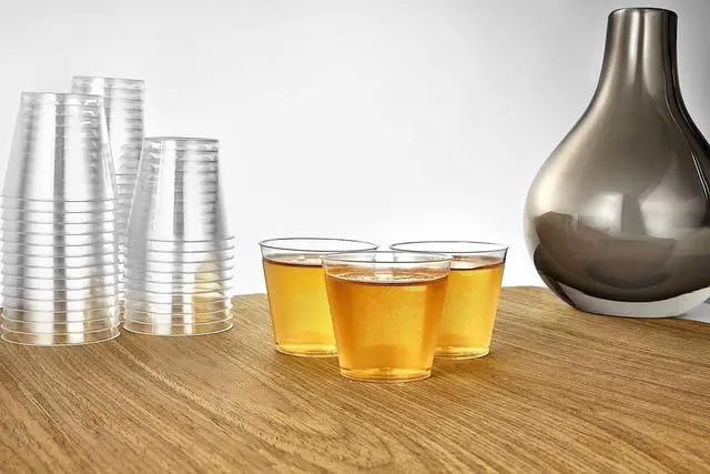 Alt view image 2 of 7 - Hanna K. Signature 100 Shot Glasses 2oz Clear Premium Hard Plastic Disposable Cups, Ideal for Jello Shots, Wine Tasting, Condiments, Sauce, Dipping, Samples (12217)