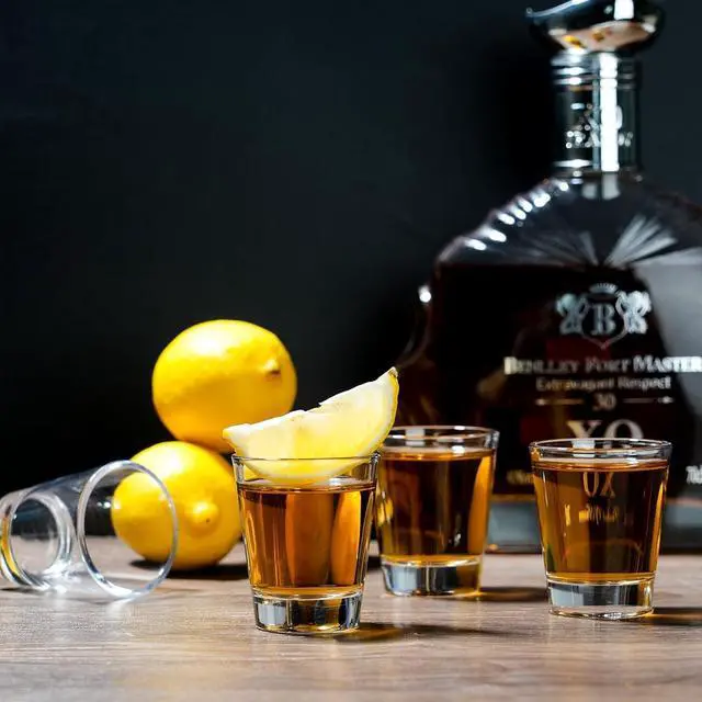 Alt view image 2 of 7 - BCnmviku 1.5 oz Shot Glasses Sets with Heavy Base, Clear Shot Glass (4 Pack)