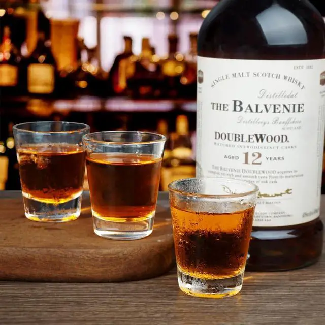 Alt view image 4 of 7 - BCnmviku 1.5 oz Shot Glasses Sets with Heavy Base, Clear Shot Glass (4 Pack)