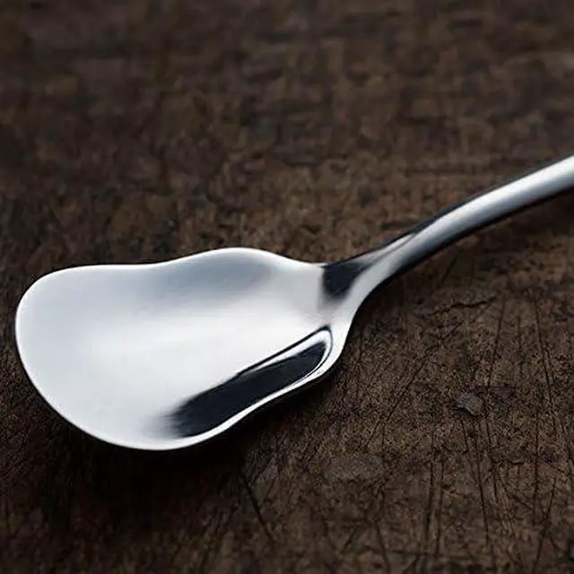 Alt view image 3 of 5 - WARMBUY Small Stainless Steel Ice Cream Coffee Dessert Spoons, Set of 10