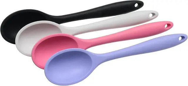 Alt view image 3 of 7 - Chef Craft Premium Silicone Basting Spoon, 11 inch, Gray