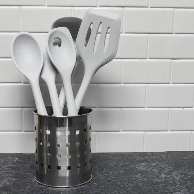 Alt view image 4 of 7 - Chef Craft Premium Silicone Basting Spoon, 11 inch, Gray