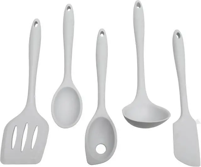 Alt view image 4 of 7 - Chef Craft Premium Silicone Cooking Ladle, 11.25 inch, Gray