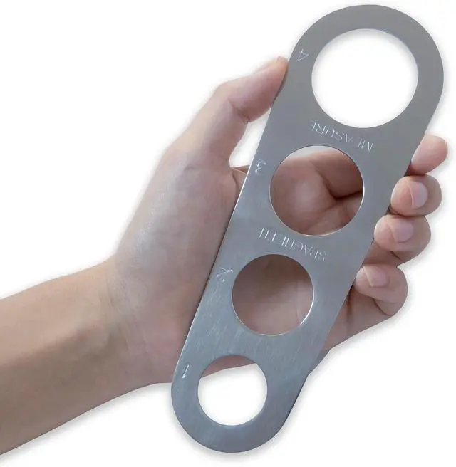 Alt view image 5 of 6 - Stainless Steel Spaghetti Measurer Tool Quick Pasta Measuring Tool for Kitchen Cooking Tool (Silver, 1pcs)