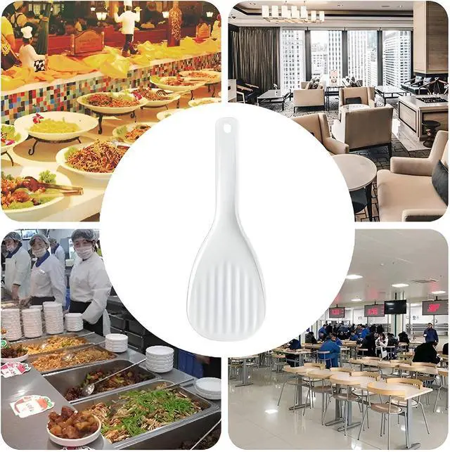 Alt view image 7 of 7 - Extra Large Non Stick Plastic Rice Paddle Spatula, 10.03"25.5cm Long, 1 pcs per case