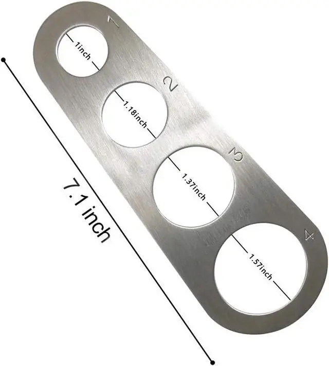 Alt view image 3 of 7 - Spaghetti Measuring Spoons Stainless Steel Kitchen Pasta Measuring Cups for Cooking