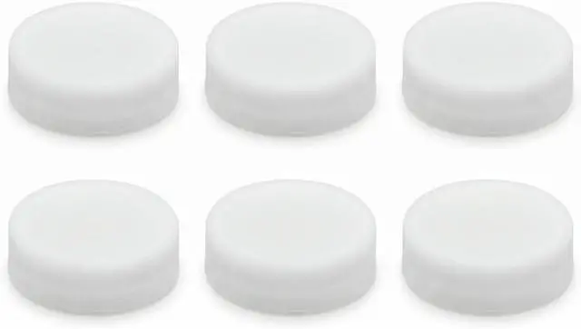 Main image of FIFO White Label Caps (6-Pack) - Designed to fit All FIFO Condiment and Sauce Bottles