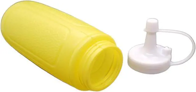 Alt view image 3 of 3 - Handy Housewares 2 pc Squeezable Picnic Condiment 8 oz. Squeeze Dispenser Storage Bottles - Great for Ketchup Mustard and BBQ Sauce! (1 set (2 bottles))