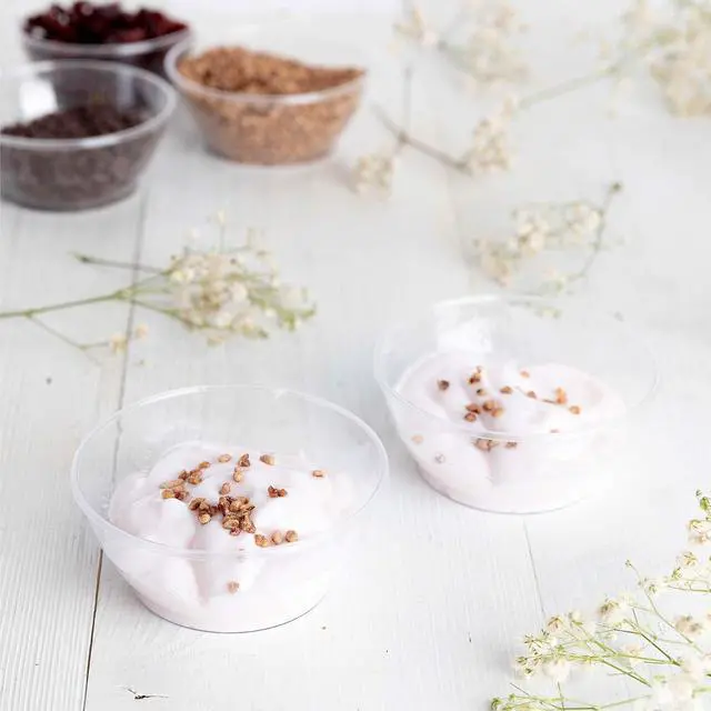 Alt view image 5 of 6 - PLASTICPRO 6 oz Hard plastic Desert Bowls - Ice cream Bowls premium Quality Disposable Clear Bowl Pack of 20