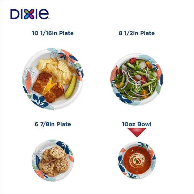 Alt view image 6 of 7 - Dixie Disposable Paper Bowls 10oz, 35 CT | Microwave Safe and Cut-Resistant, Soak-Proof Shield Prevents Leaks, Kosher Certified, Compostable Except in California.