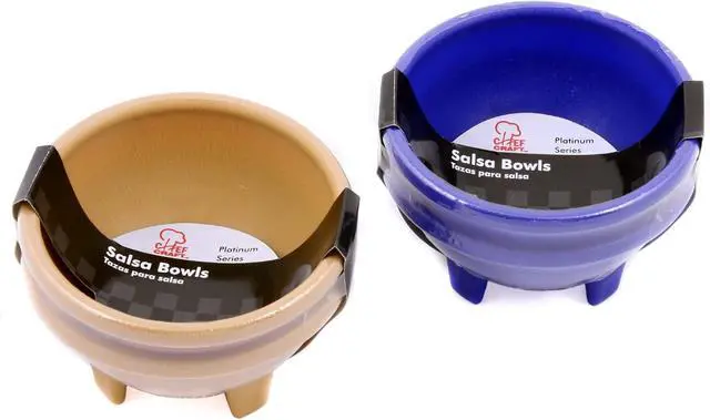 Alt view image 2 of 2 - Chef Craft Classic Salsa/Drip Bowls, 12 ounce 2 piece set, Color May Vary