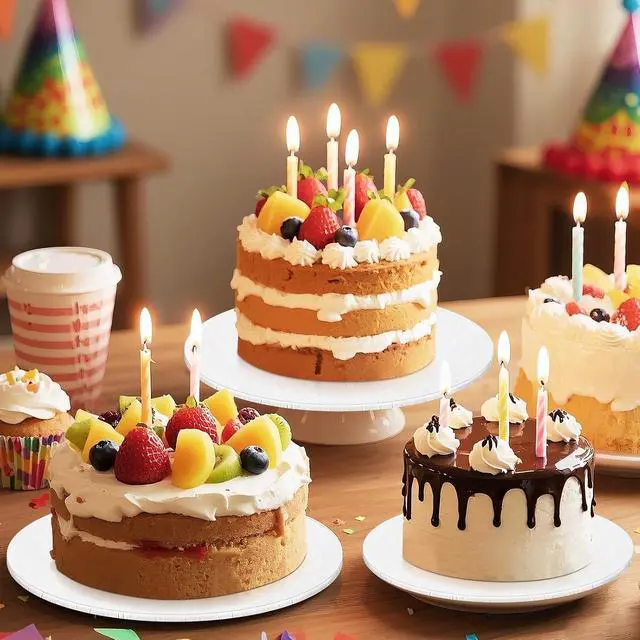 Alt view image 2 of 7 - 12 Inch Cake Drum, Cake Boards 12 Inch Round, 1/4" White 8in 10in 12in 14in Cake Drums Cardboard Base Board Circles for Pizza Wedding, 2 Pack