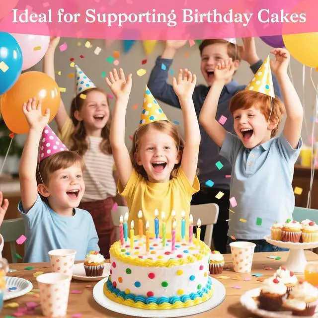 Alt view image 7 of 7 - 12 Inch Cake Drum, Cake Boards 12 Inch Round, 1/4" White 8in 10in 12in 14in Cake Drums Cardboard Base Board Circles for Pizza Wedding, 2 Pack