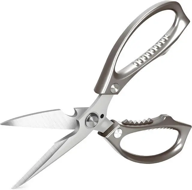 Alt view image 3 of 7 - Kitchen Scissors, All PurposeUltra Sharp Meat ScissorsHeavy Duty Cooking ScissorDishwash Safe Stainless Steel Kitchen Shears for Food, Chicken Bones, Turkey