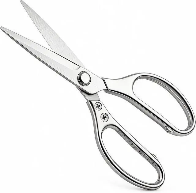 Main image of Kitchen Shears Heavy Duty 8.5", Multipurpose Food Scissors for Meat Chicken | Detachable Design for Easy Cleaning, Dishwasher Safe, Non-Slip Comfort Grip, for Meat Chicken Vegetables Seafood & Herbs
